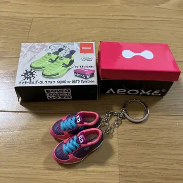 닌텐도뮤지엄 스프라툰쿠츠 키홀더[핑크빈즈]