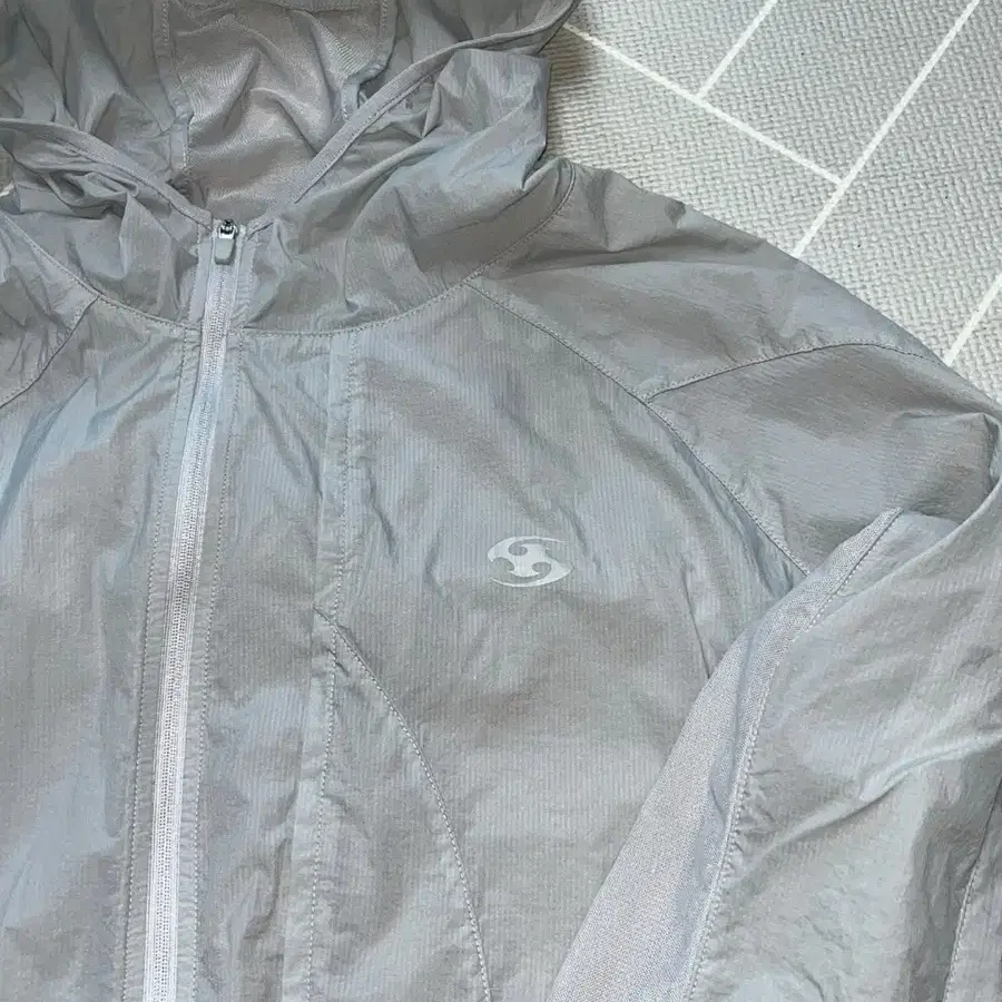 산산기어 Crosshair Mesh Jacket Light Grey-24