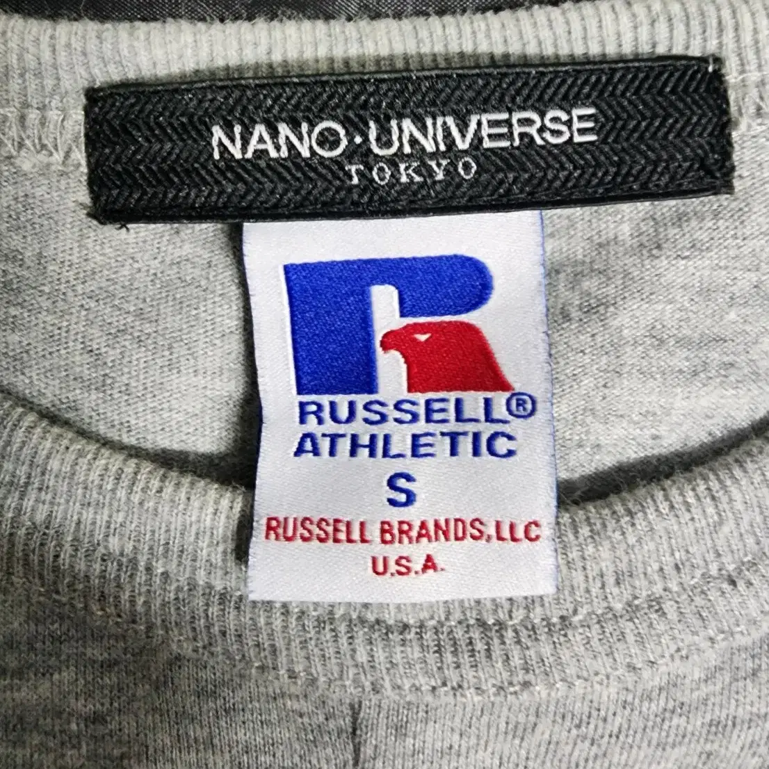 RUSSELL NANO.UNIVERSE 러셀 나노유니버스 티셔츠