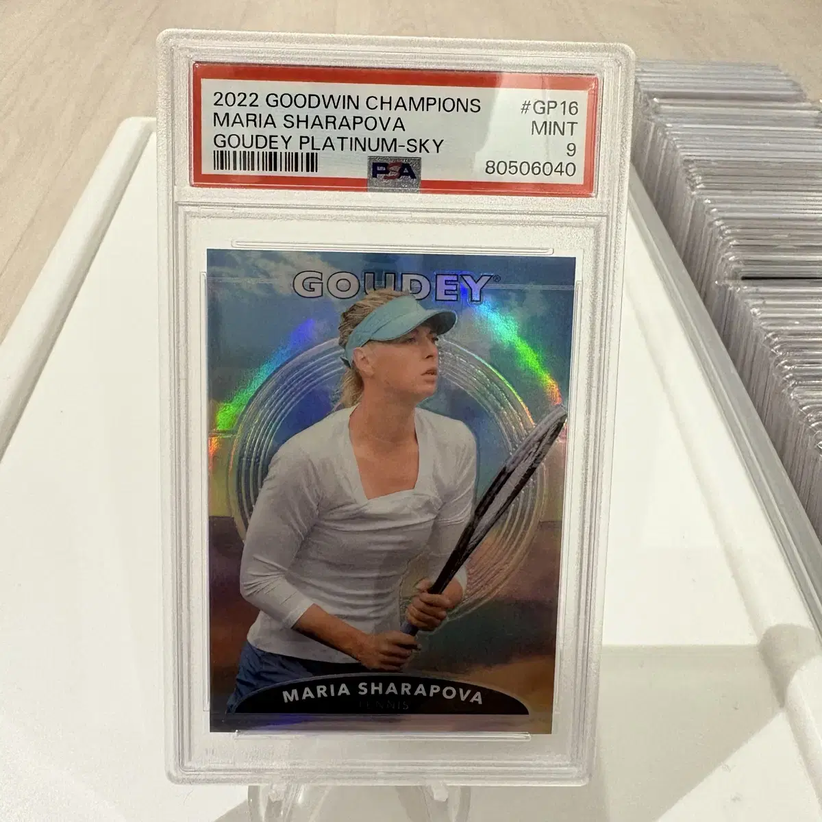 GOODWIN 마리아 샤라포바 99한정 PSA 9등급 카드