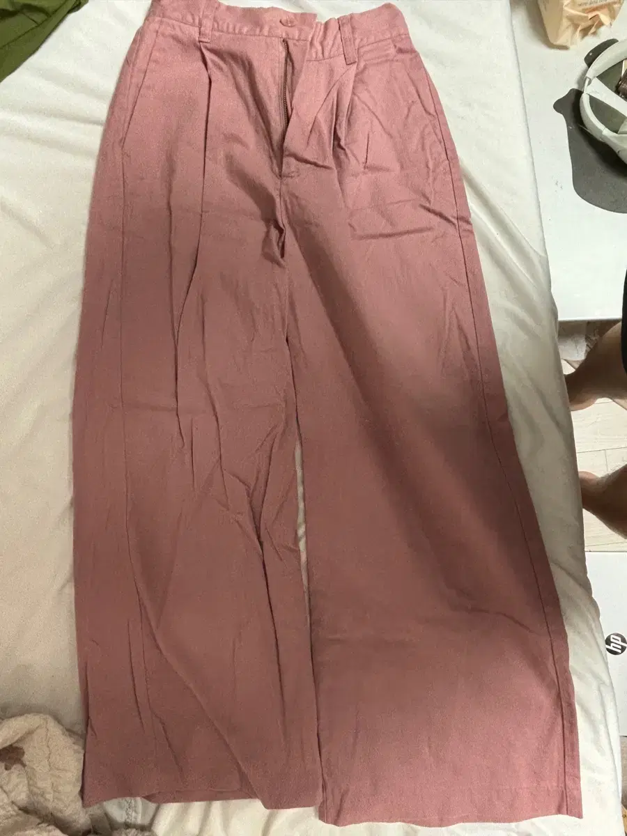 Vintage Wide-legged Trousers Indigo Pink