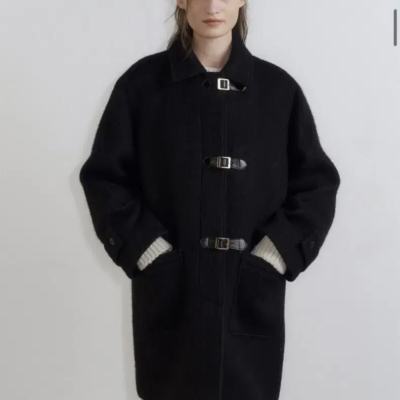 lo61 hope alpaca coat 호프 알파카 코트 black