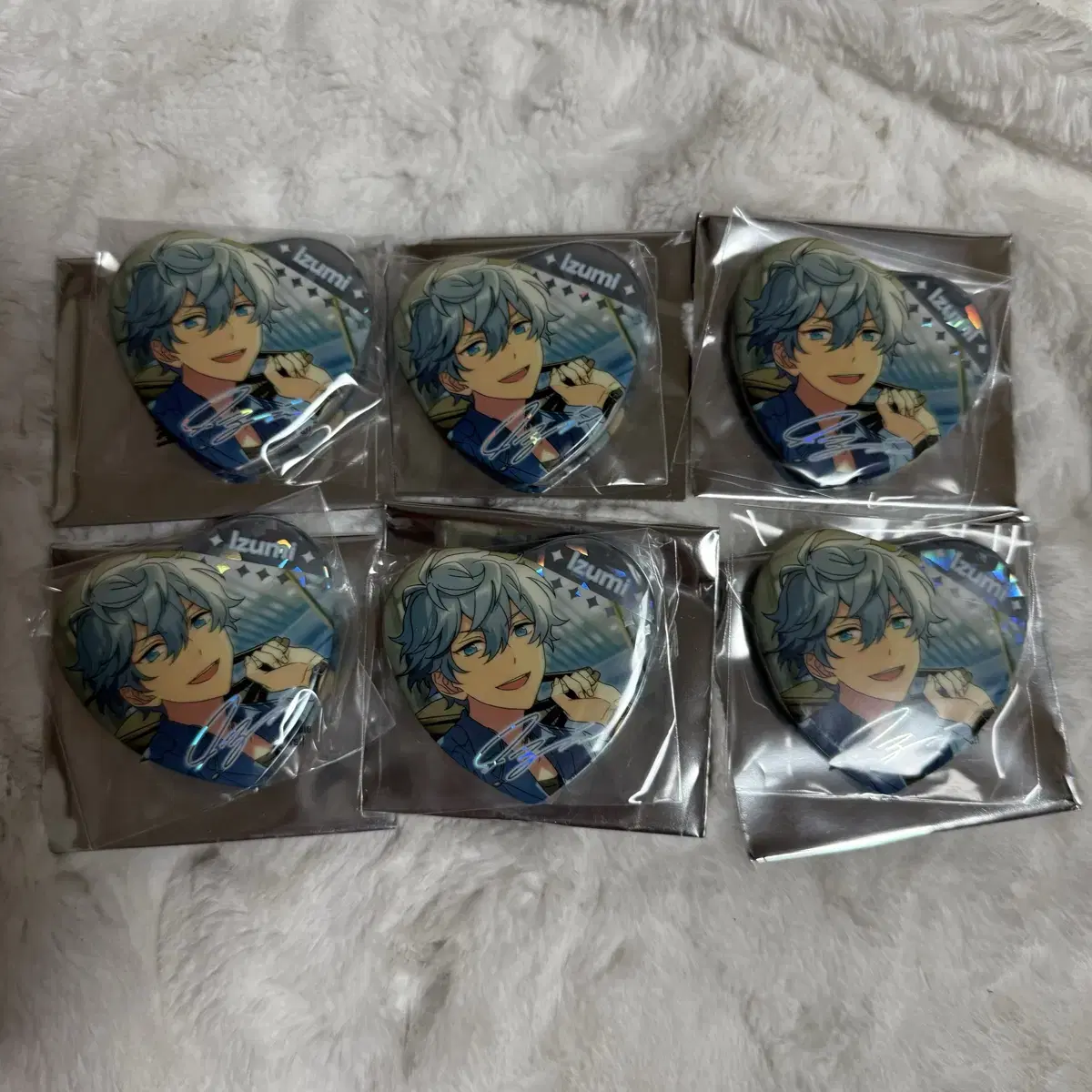 Angsta Sena Izumi Jungle Star Heart Can Badge