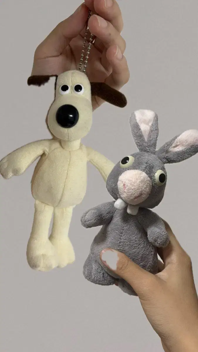 Price Drops x/Adman Wallace and GromitGromit KeyringGrayGromit RabbitDolls