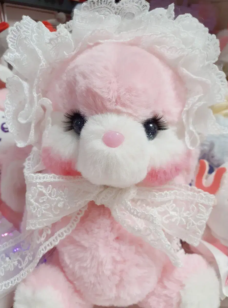 Bebeanco Handmade Pink Angie Jointed Bunny Doll