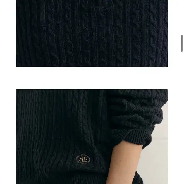 시엔느 니트 Classic Zip-Up Knit(109,000원)