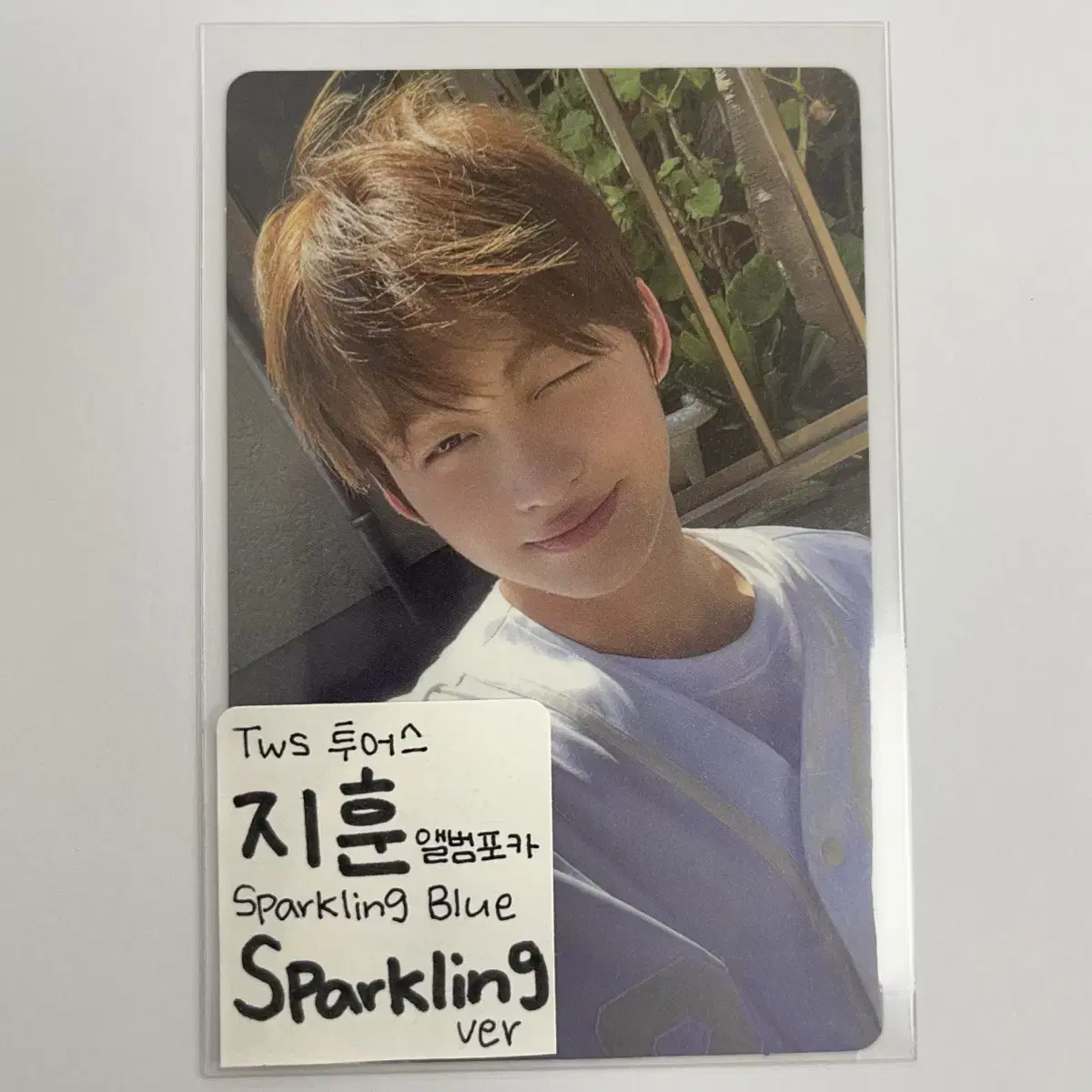 Tws 투어스 지훈 sparkling 포카 양도