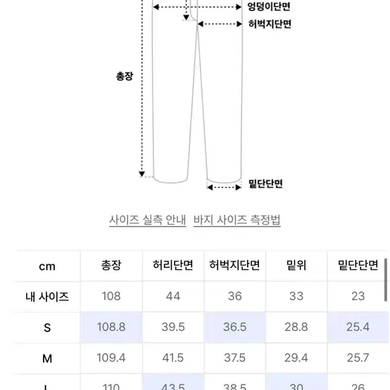 [L] 쿠어 셔링 컴뱃 트라우져 블랙