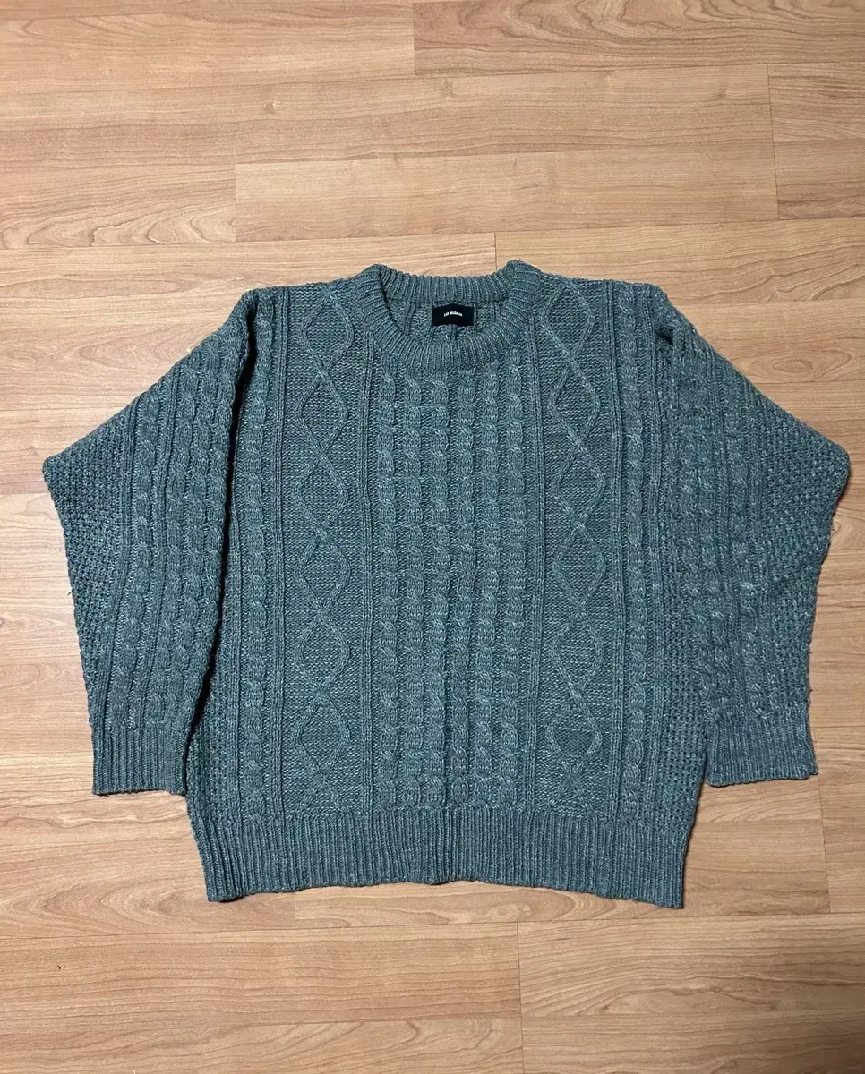 RadMusician Gray Cable Knit