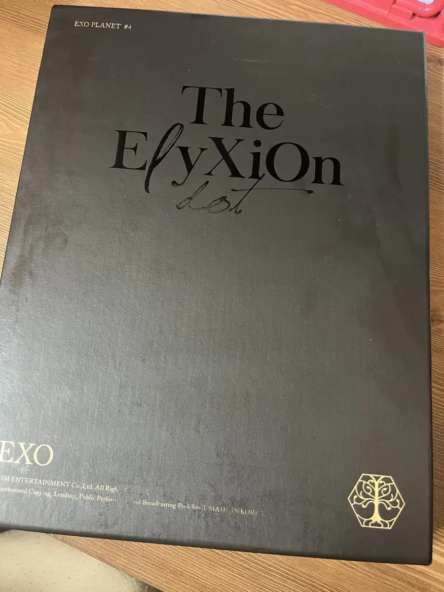 Simple unsealed) exo Concert Live album Elysion dot album