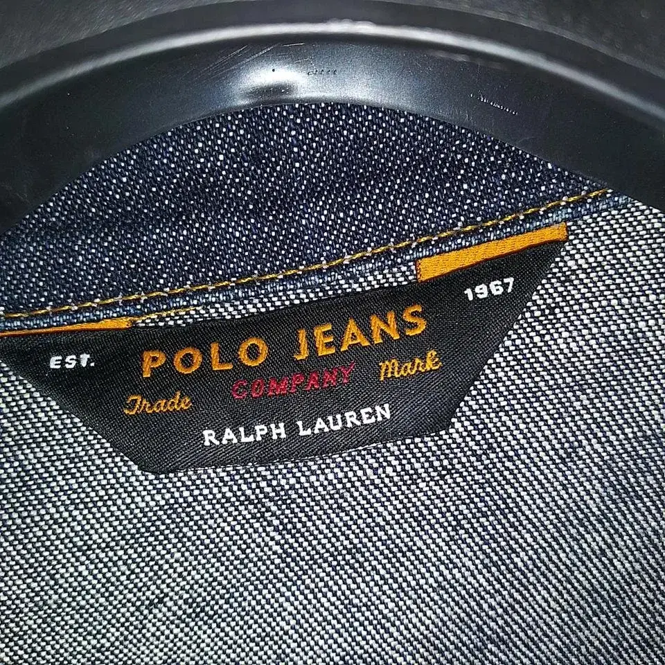 POLO JEANS CO 오버핏 데님자켓