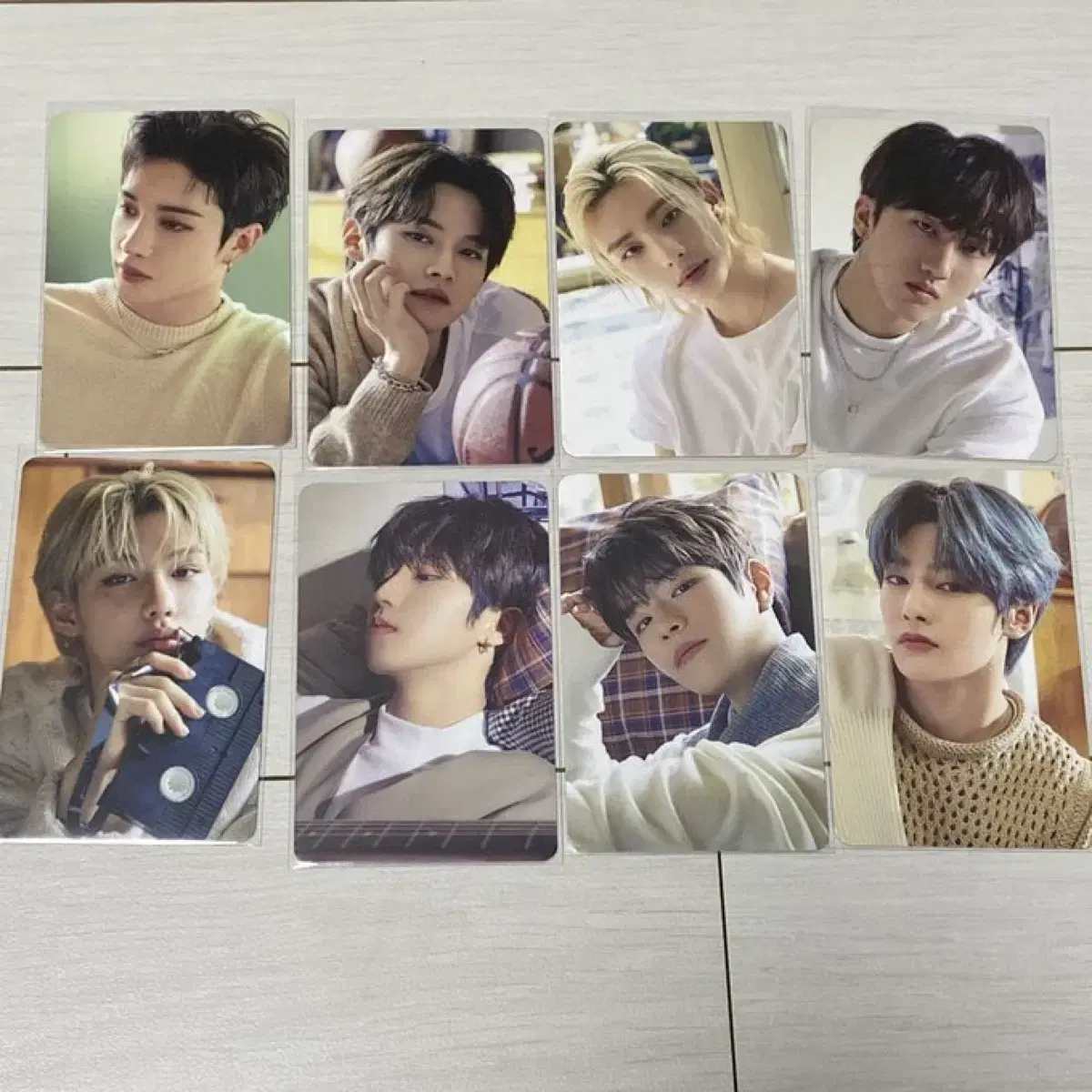 Skz 2021 seasons greetings photocard Bookmark Film bulk wts lee know hyunjin seungmin Felix