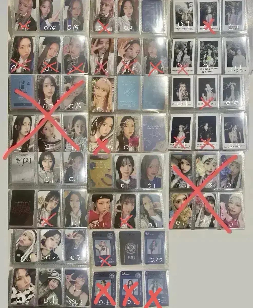 nmixx alpo photocard set enser kit pola lily haewon sullyoon bae jiwoo kyujin