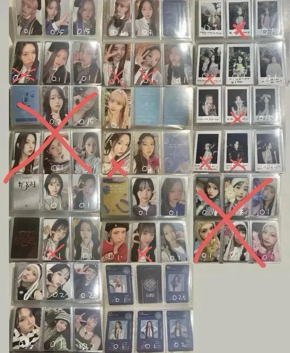 nmixx alpo photocard set enser kit pola lily haewon sullyoon bae jiwoo kyujin