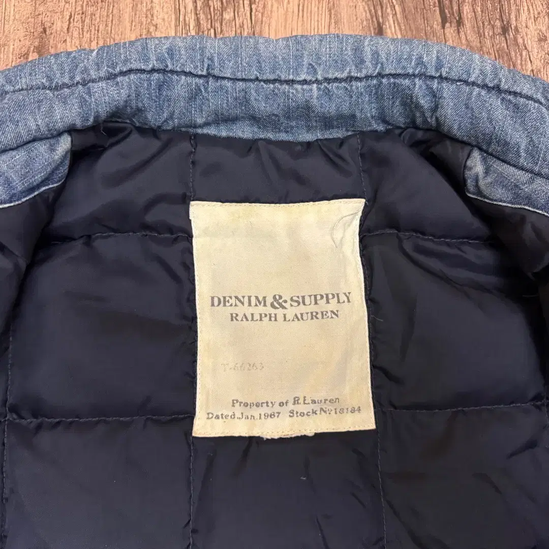 [ M ] 랄프로렌 DENIM&SUPPLY 다운 파카  데님 자켓