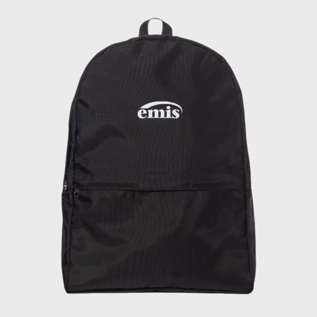 택포) emis new logo big back pack - black