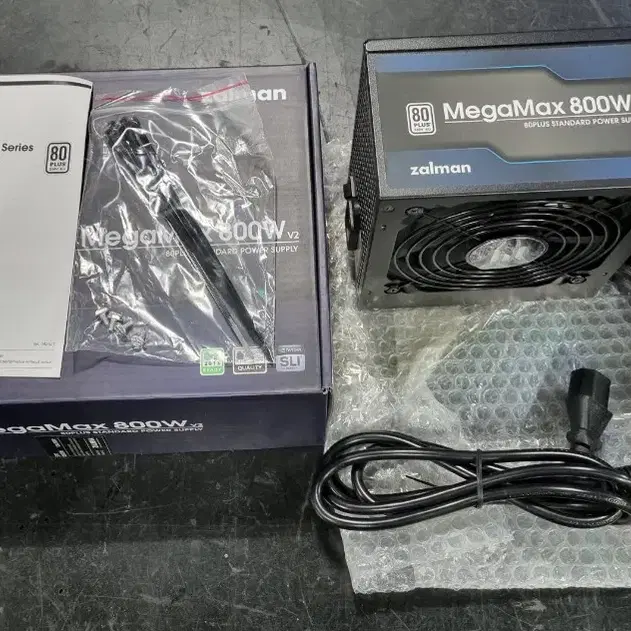 [잘만] MegaMax 정격 800W 80PLUS ST