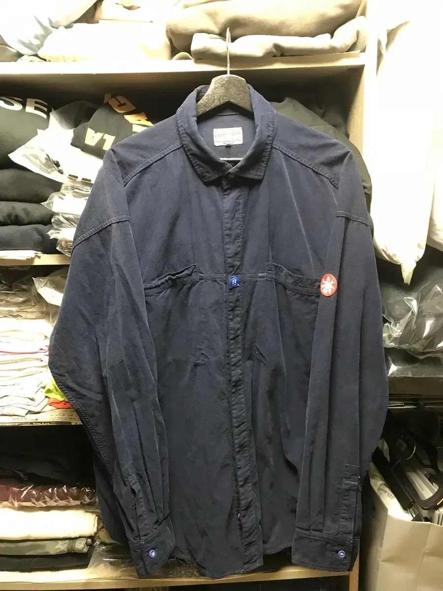 Carbmt Corduroy Overshirt Navy XL