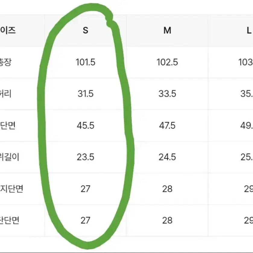 에이블리 다옴 부츠컷 팬츠 청바지 데님 s