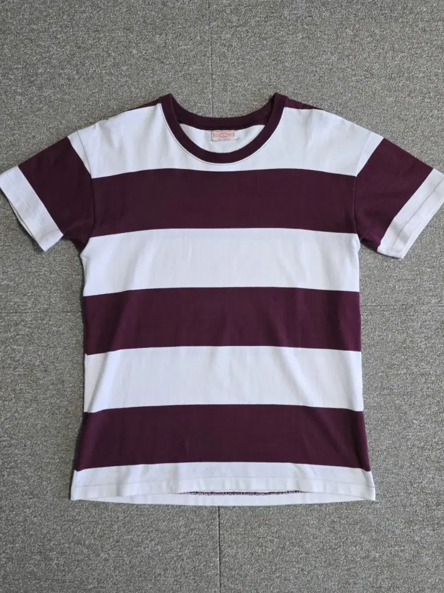 Buddha Products Short Sleeve Border Tee42 Burgundy ATLAST TimeOne Closing EraCo