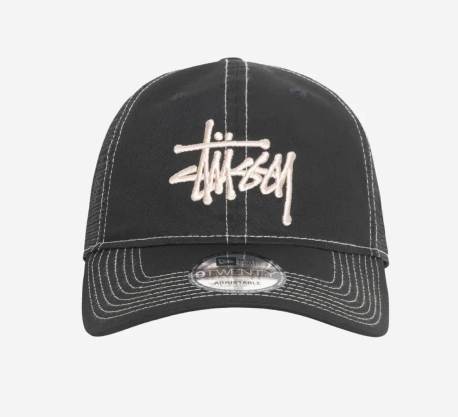 Stussy New Era 9twenty Basic Black