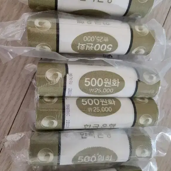 2019년 500주 롤주화 6개/천만개발행 특년도