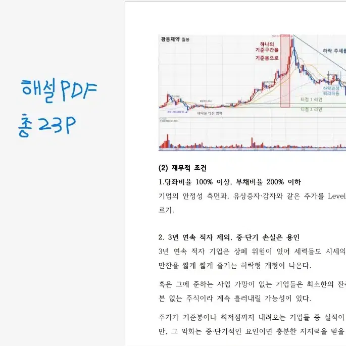 메이저 기준봉 시가 농사 사례집