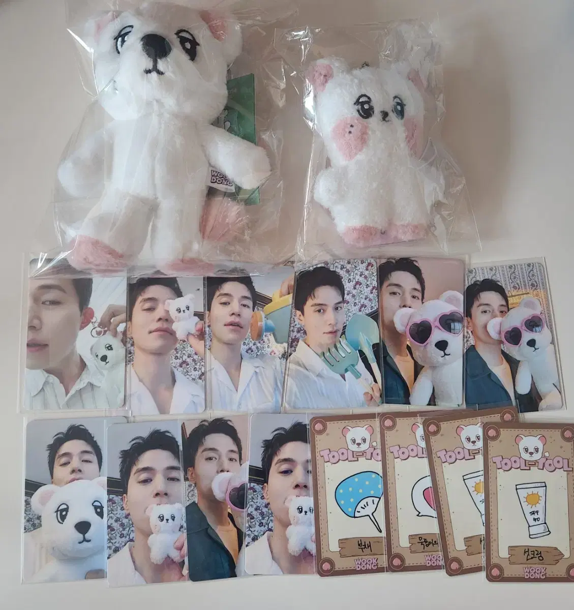 (Price drop)lee dongwook wookdong doll photocard sells