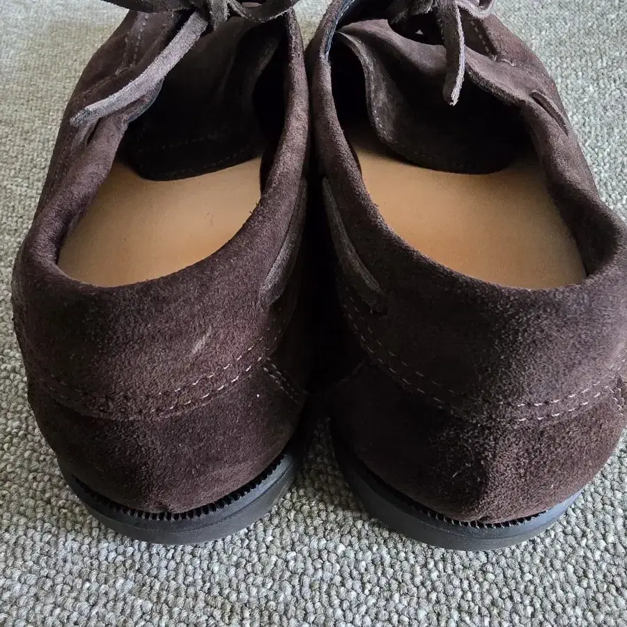 Morjas 모자스 스웨이드 로퍼 보트슈즈 Sz 41 (260) 이탈리아