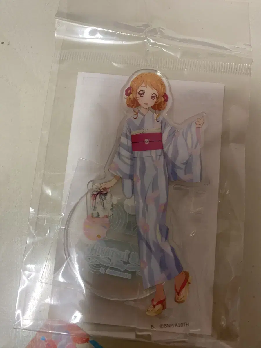 Aikatsu Akari haneul sealed yukata acrylics for sale