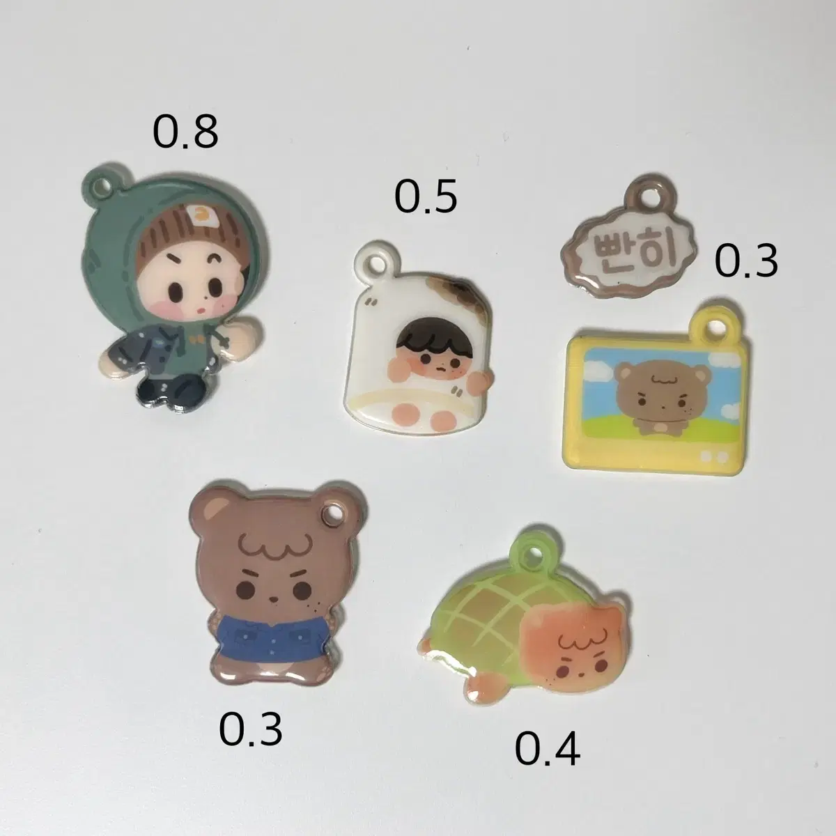 nct dream haechan mark danim malang keyring wts child marshmallow kimchan