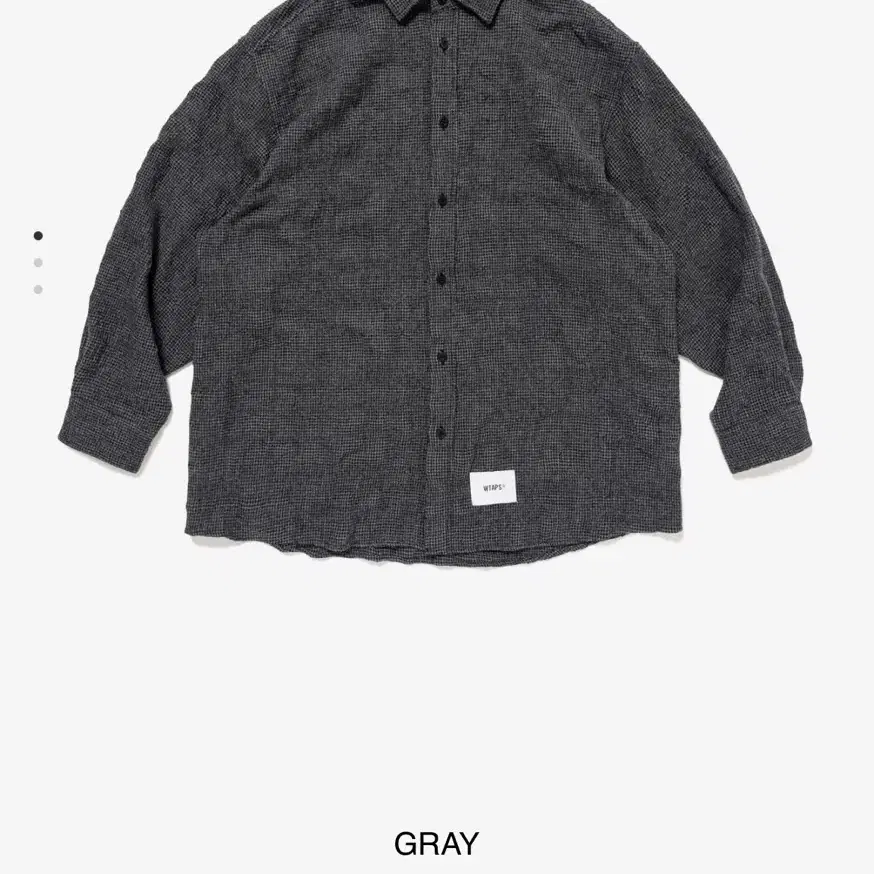 WTAPS 셔츠 GRAY , L사이즈