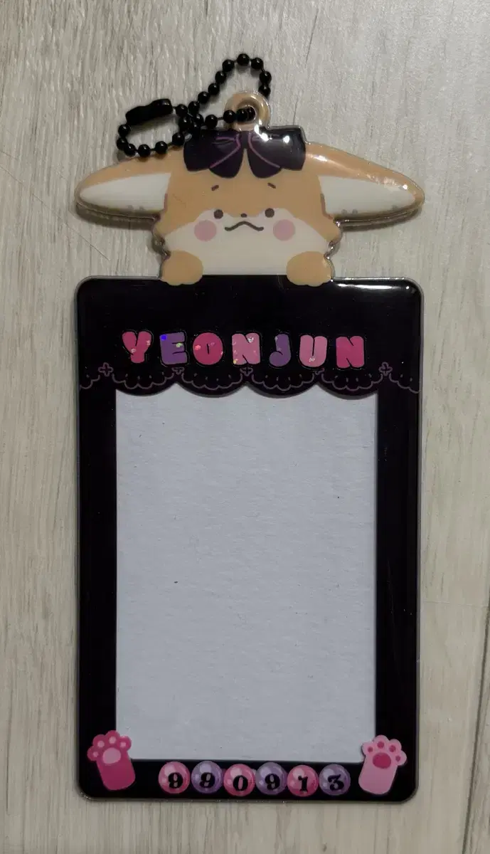 txt yeonjun photocard holder wts