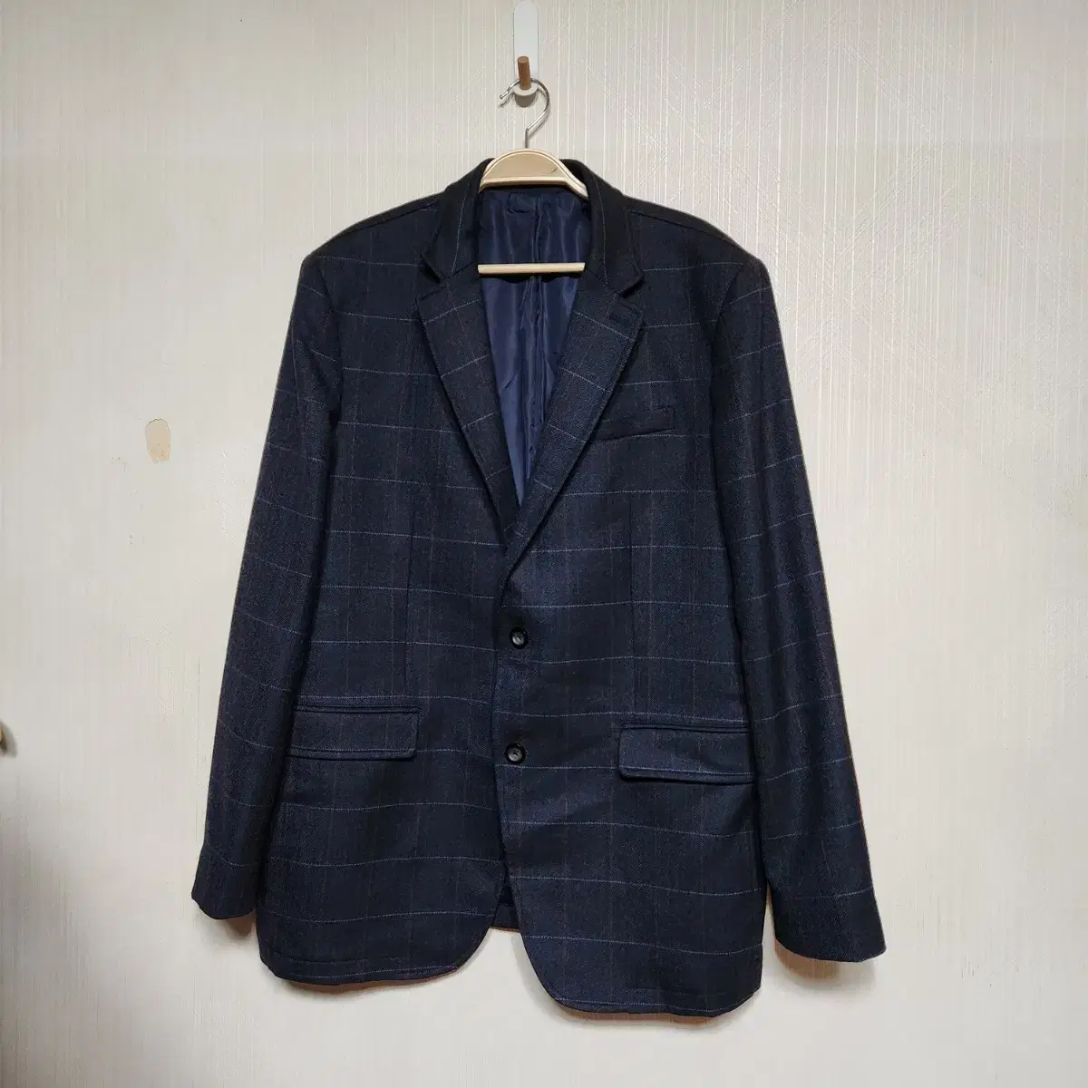 Men's Herringbone Momo100 Wool Jacket for Lew Castell