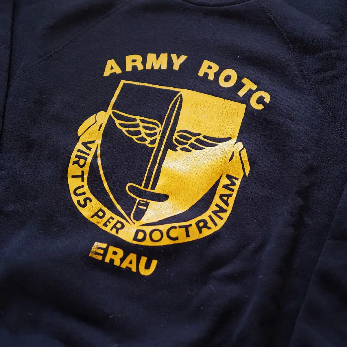 70's U.S. ARMY ROTC 빈티지 스웻셔츠 100