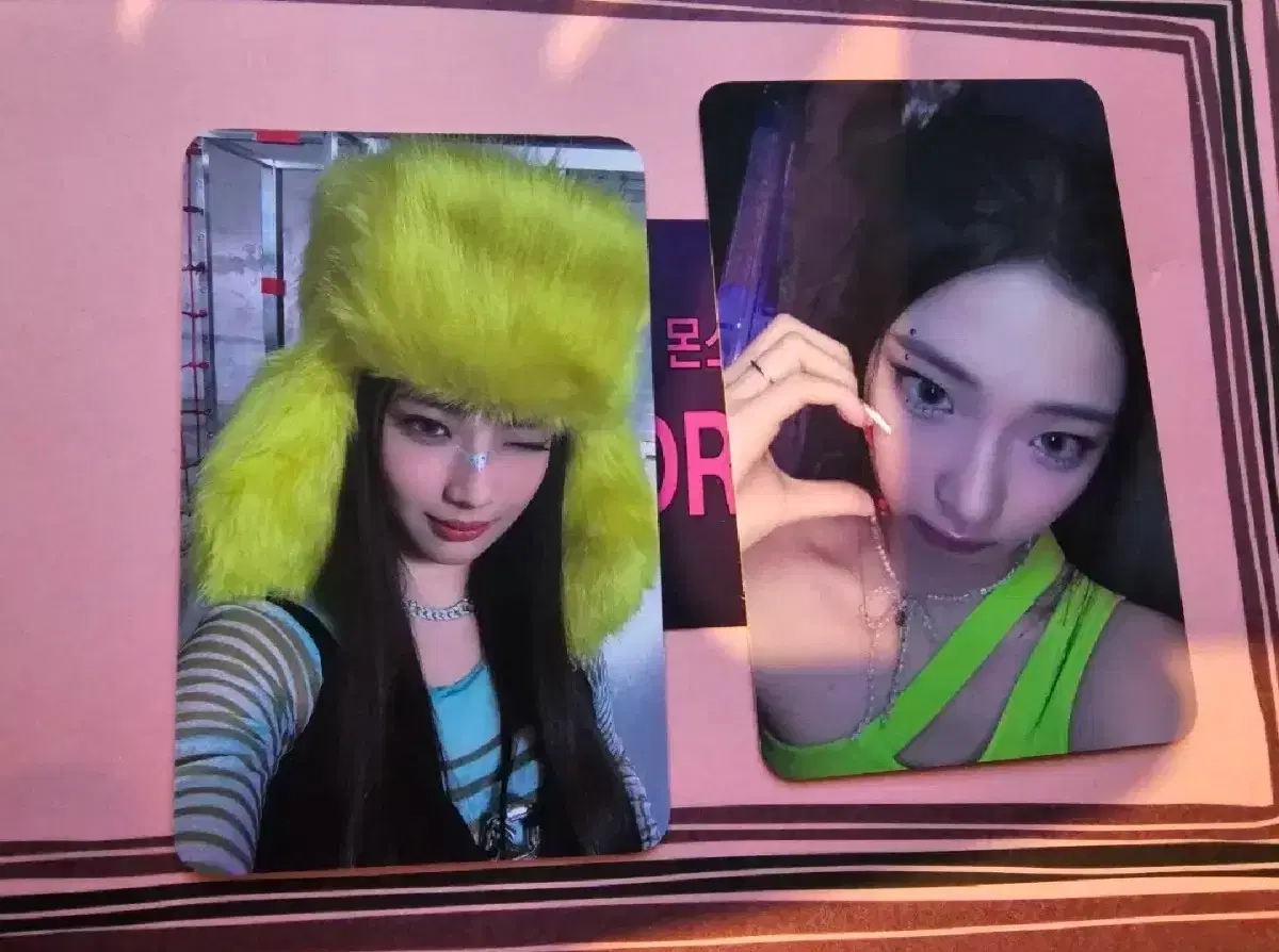 Baby Monster Broadcasting Photocard Leca Set of 2