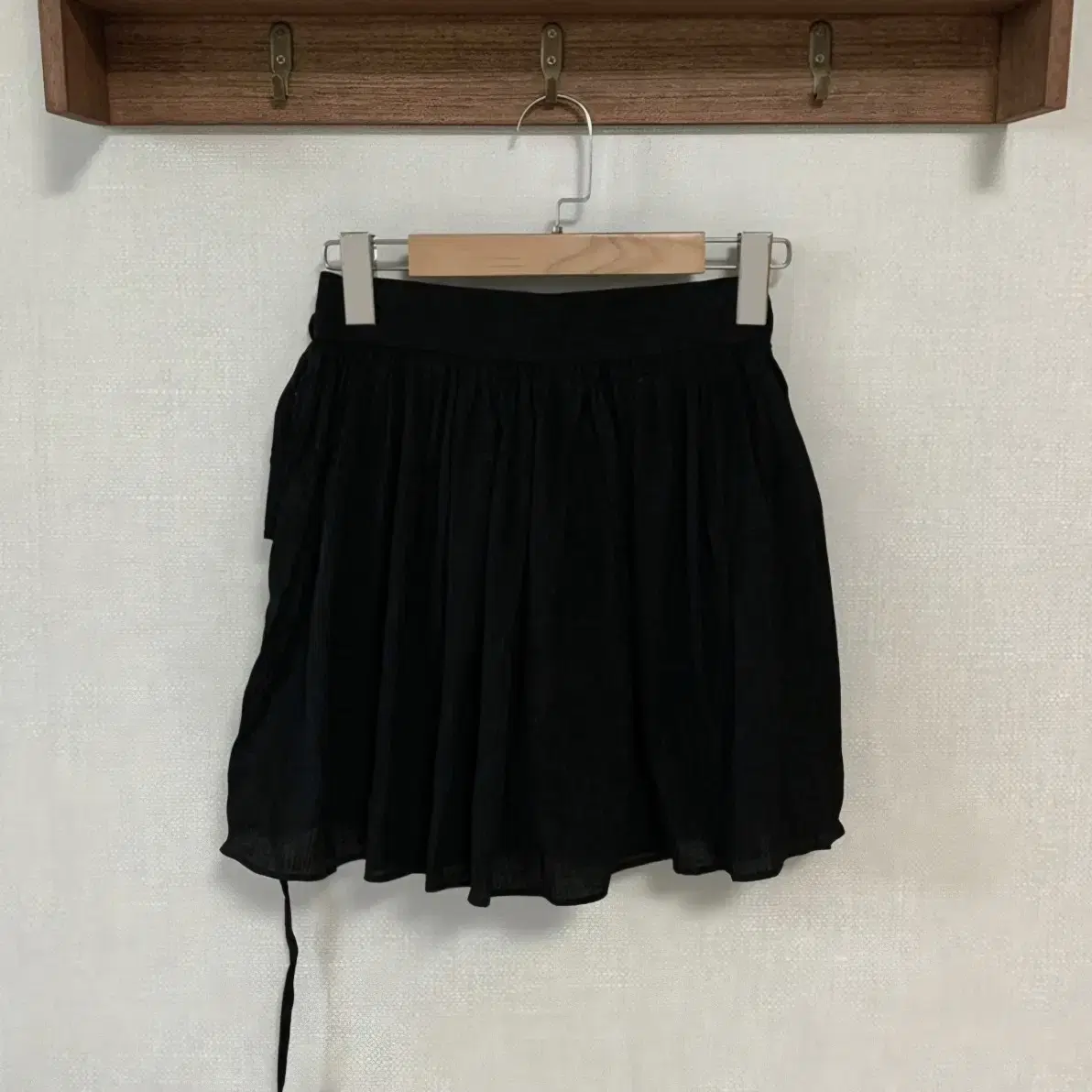 포포리 리본 미니 skirt 스커트 치마 a라인