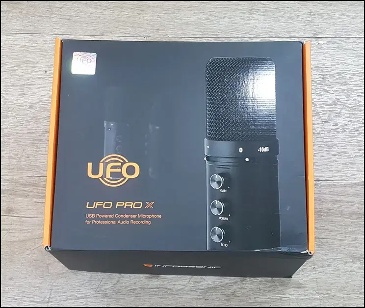 [인프라소닉] UFO PRO X 중고 USB 콘덴서 마이크