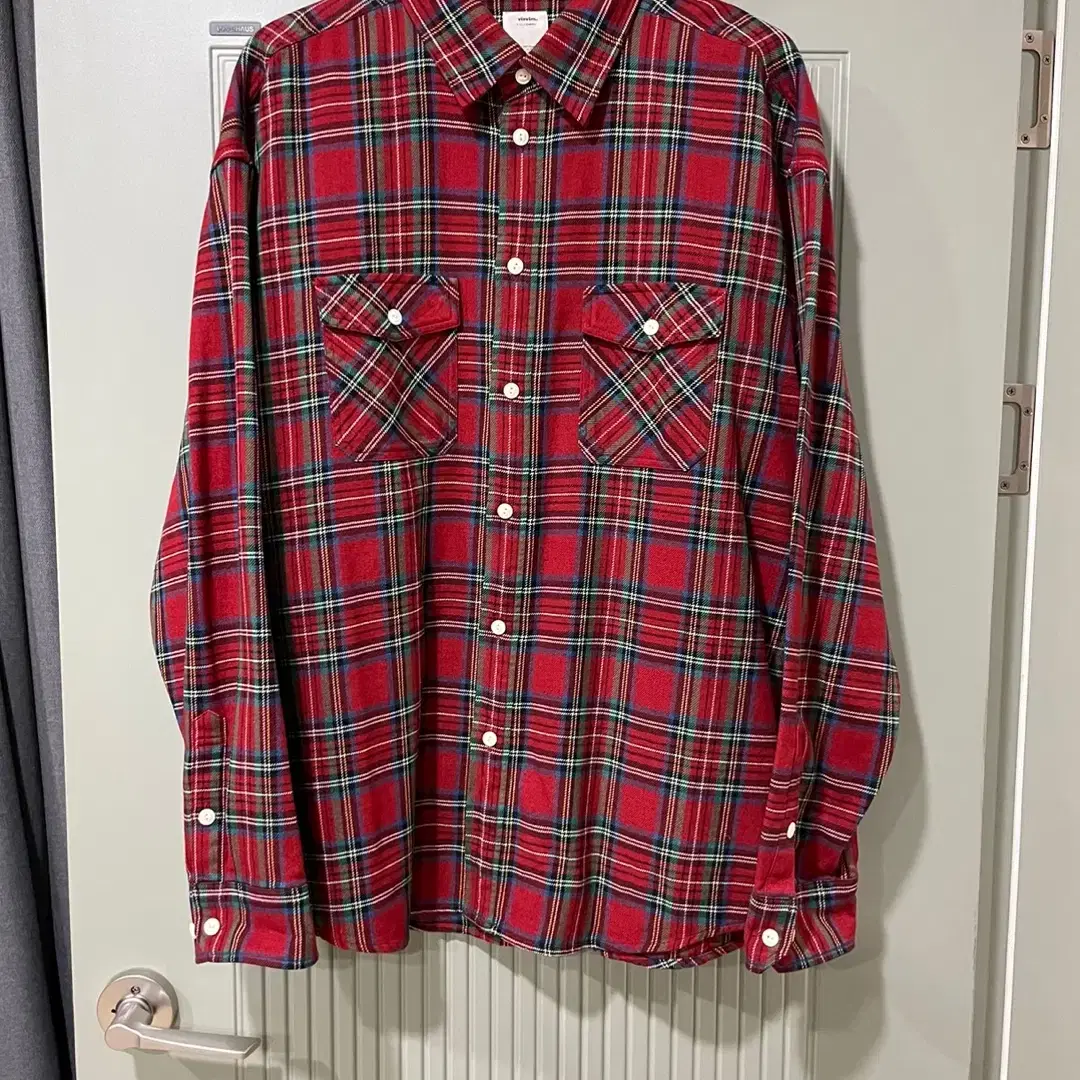 비즈빔 럼버 CHECK LS SHIRT SIZE 5