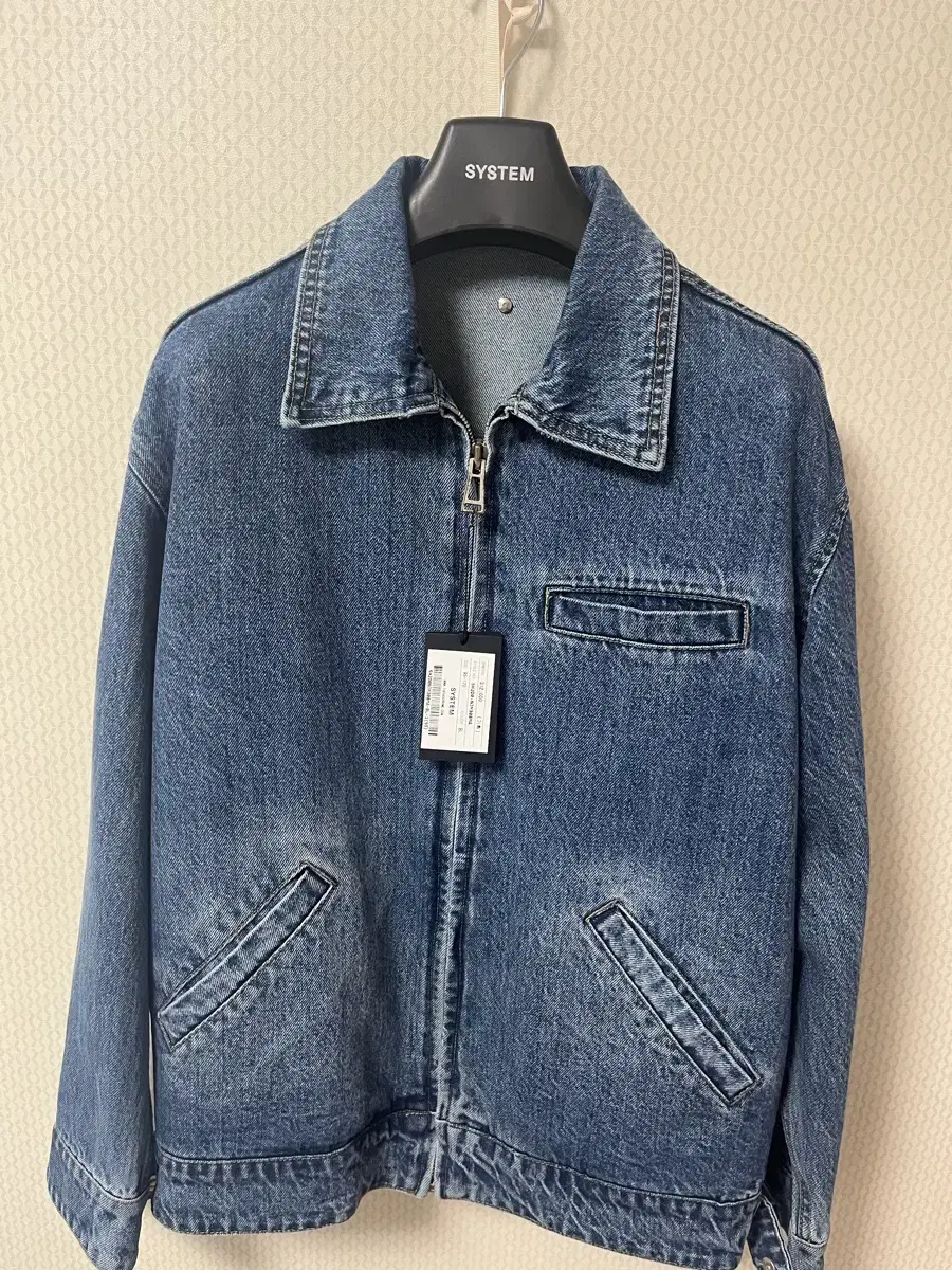 System Homme Denim Bloomers Jacket