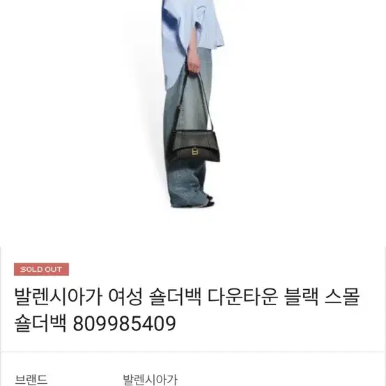 발렌시아가 다운타운 백