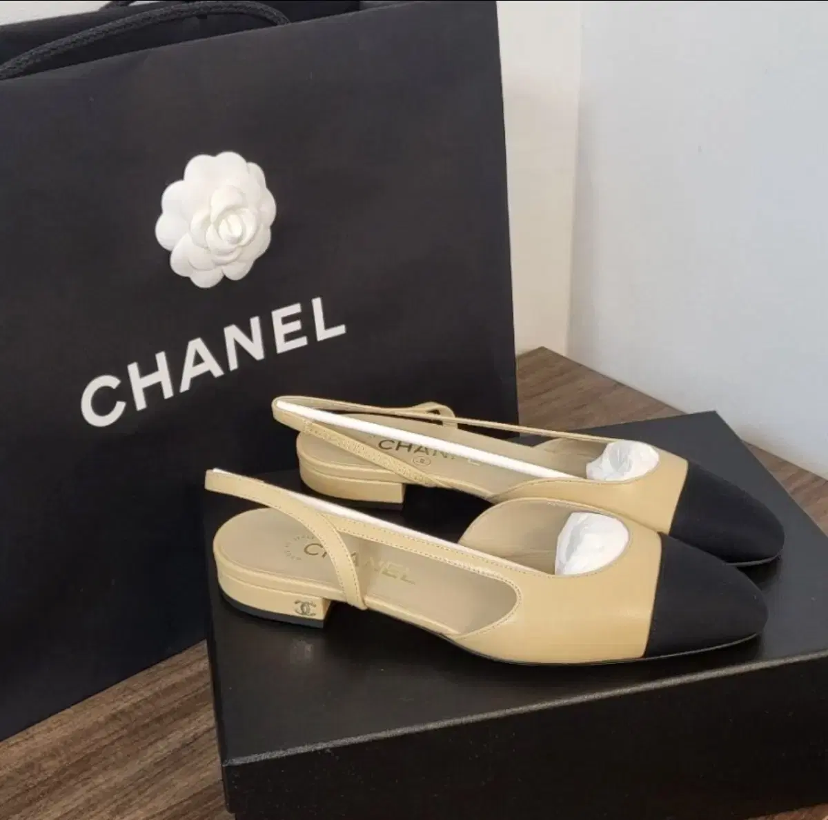 Chanel Slingback (1st try) 151,000 won -> 95,000 won