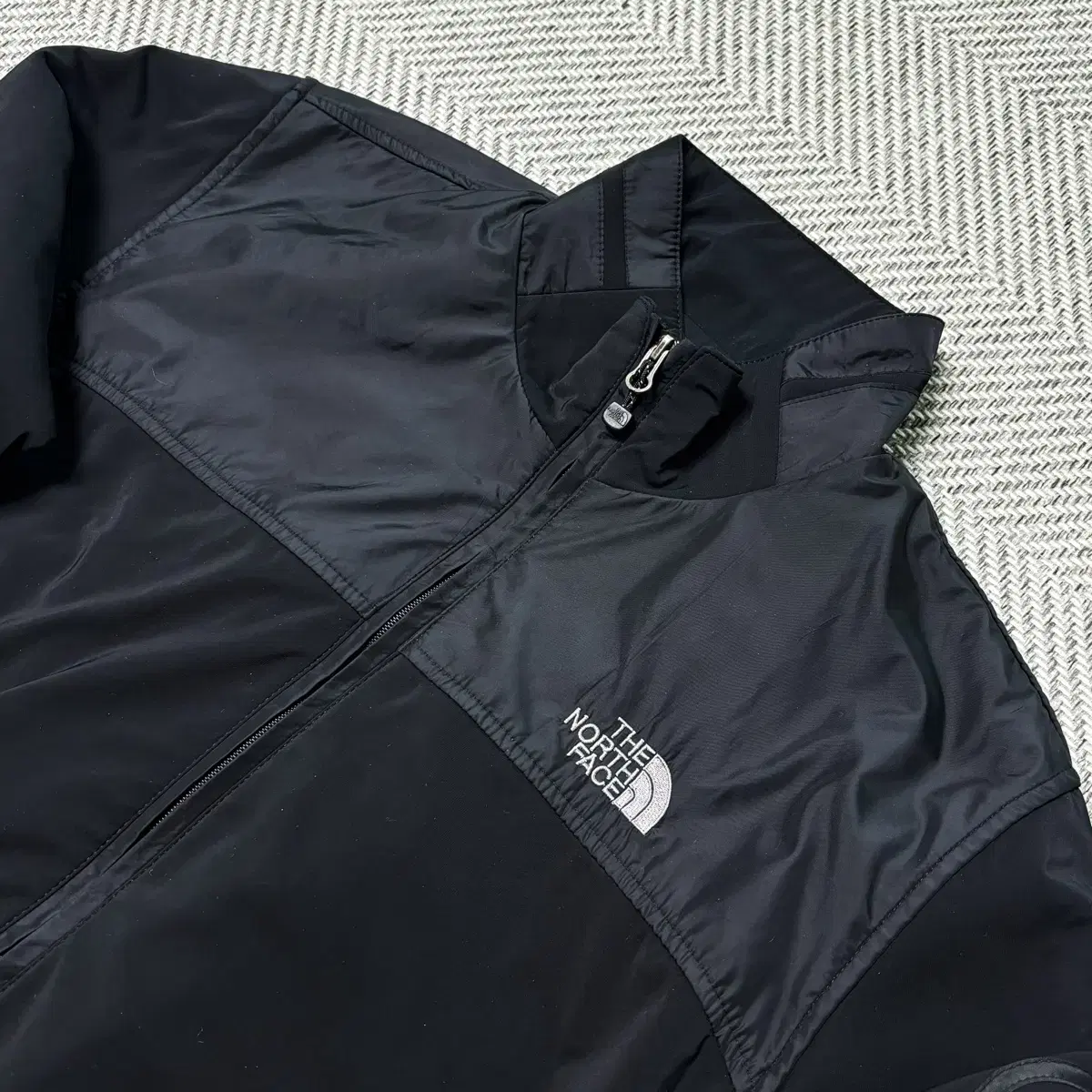 NORTHFACE 노스페이스 올드스쿨 써밋 테크니컬 폴라텍 배색 점퍼자켓