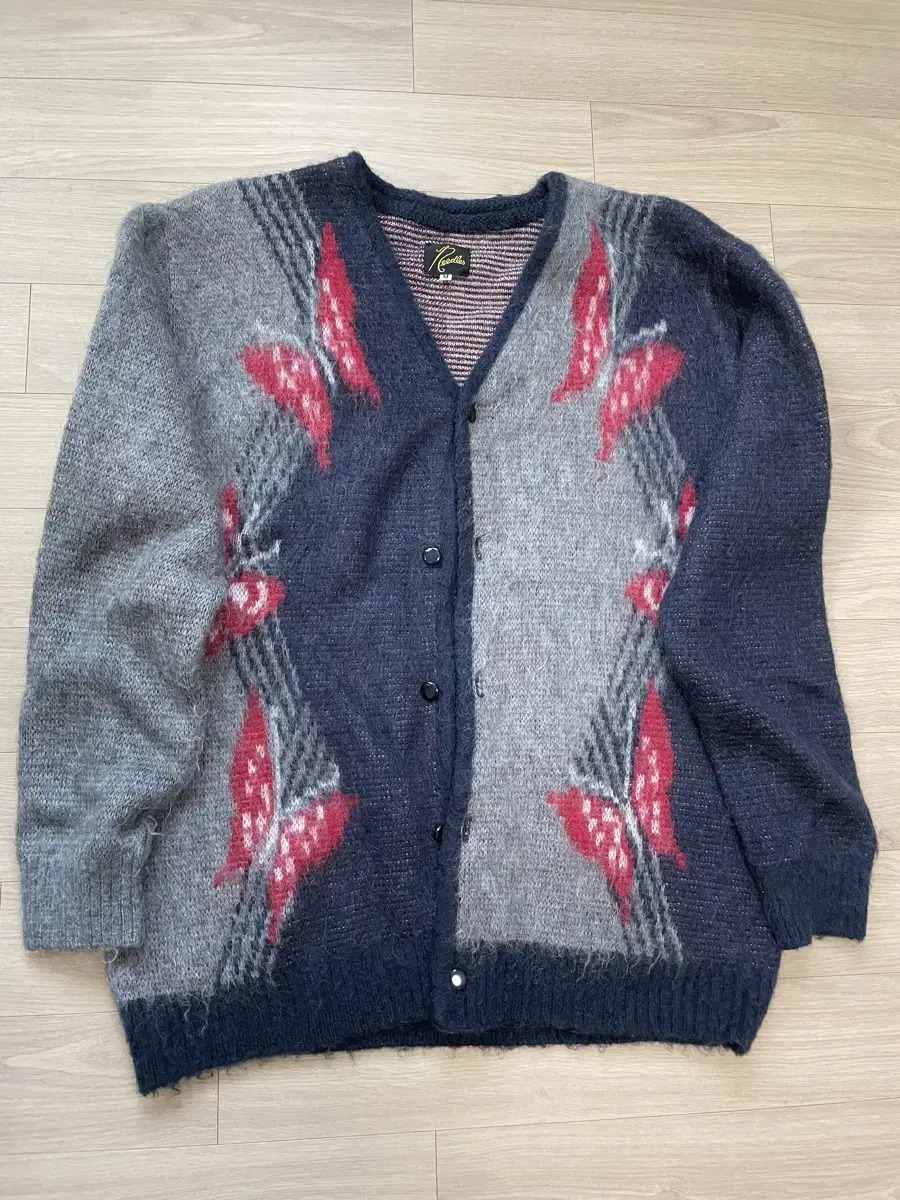 Needles Papillon Mohair Cardigan M