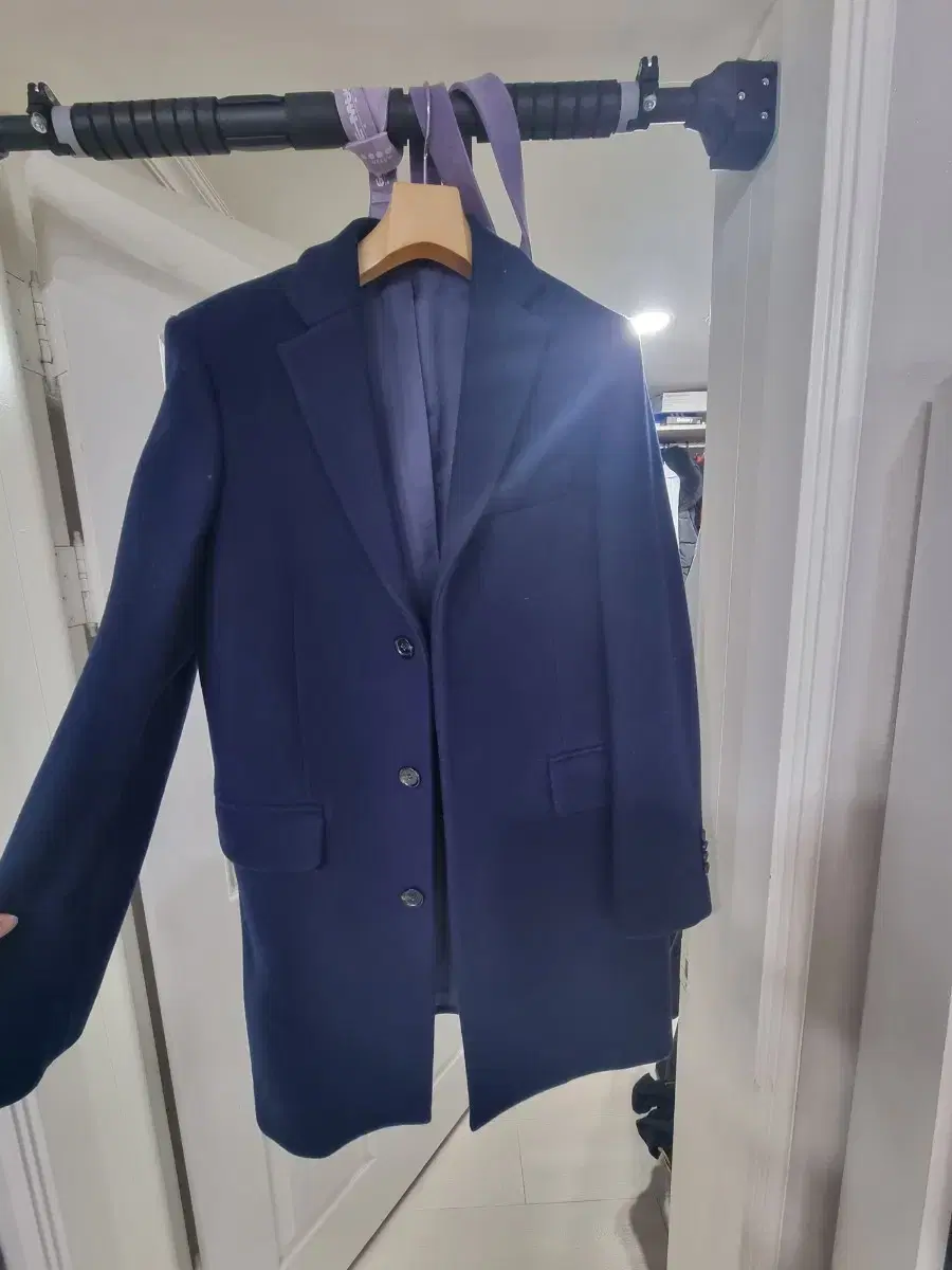 series Navy Coat