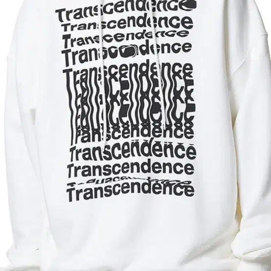 일레딧 TRANSCENDENCE HOODIE WHITE