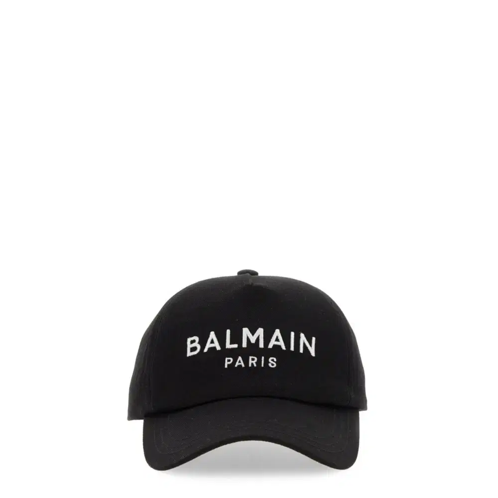 Balmain 파리스 로고 코튼 볼캡