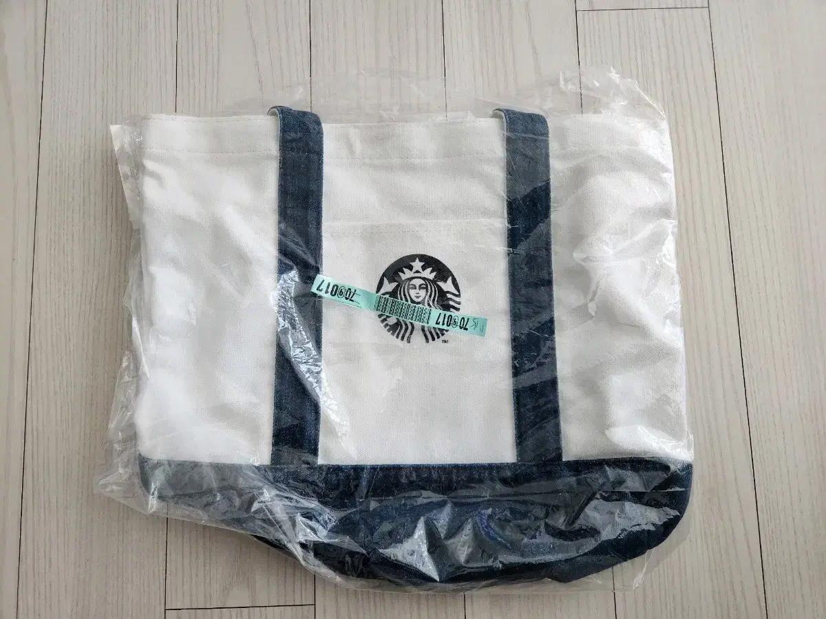 [Last Price]Starbucks Denim Tote Bag