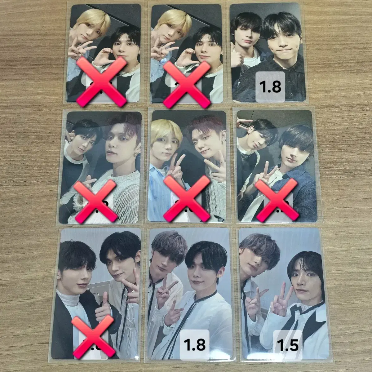 TXT Japan dome tour Nagoya Fukuoka Unit ld Photocard