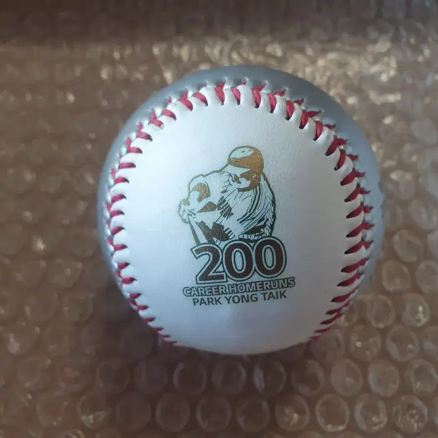 KBO 박용택 200홈런 300도루 기념구 고급형